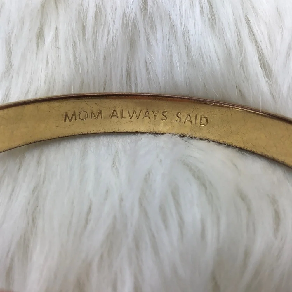 Kate Spade Gold Idiom Bangle Bracelet